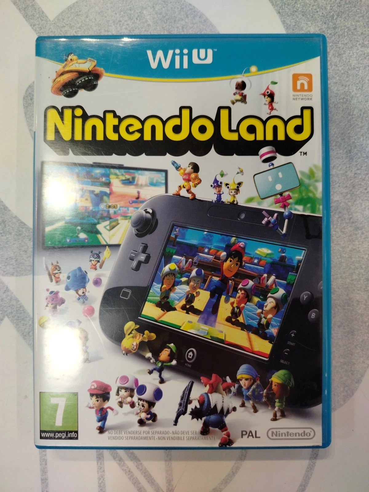 Nintendo Land Wii U Italiano PAL Triangolo Giallo